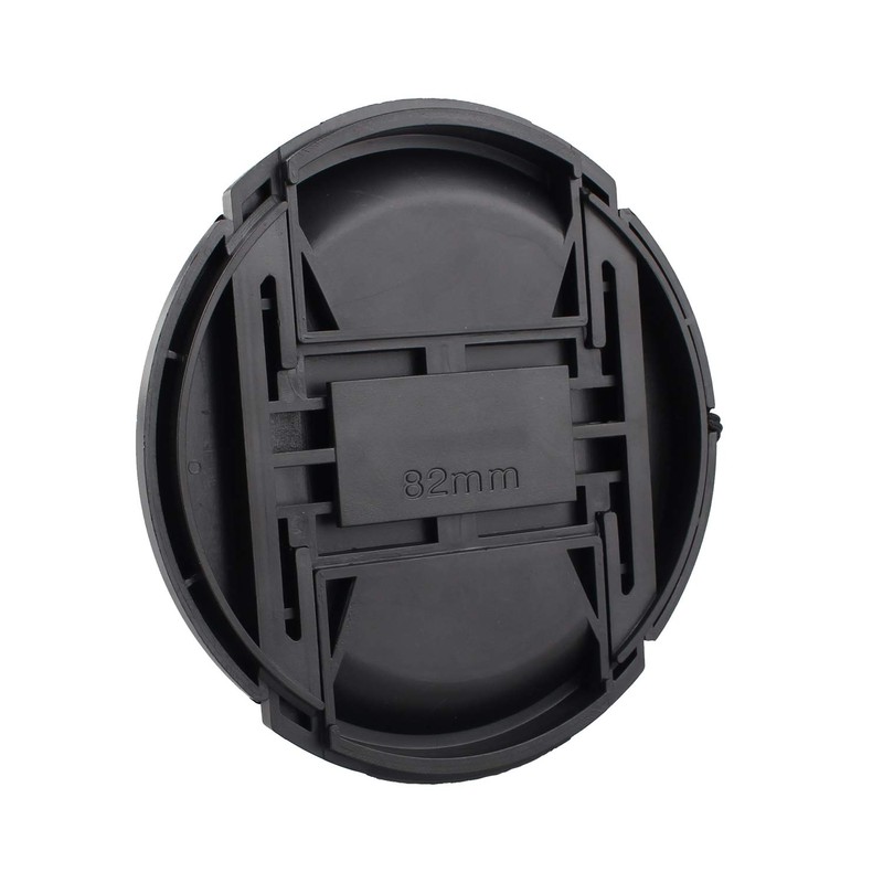 Futheda 82mm Lens Cap with Safety Cord Protective Cover Compatible