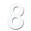 Toyo Mark Racing Bibs Set of 3, White, Small, 8