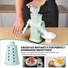 NexoBlaze 6 in 1 Rotary Cheese Grater Hand Crank with