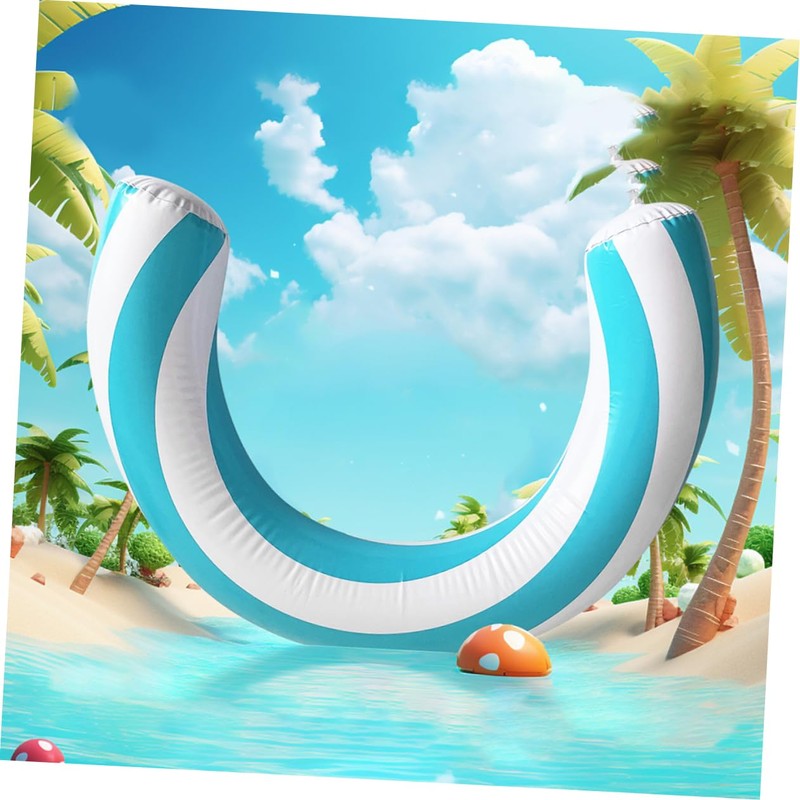 CAXUSD Arc Pool Float Inflatable Swimming Ring Boys and Girls