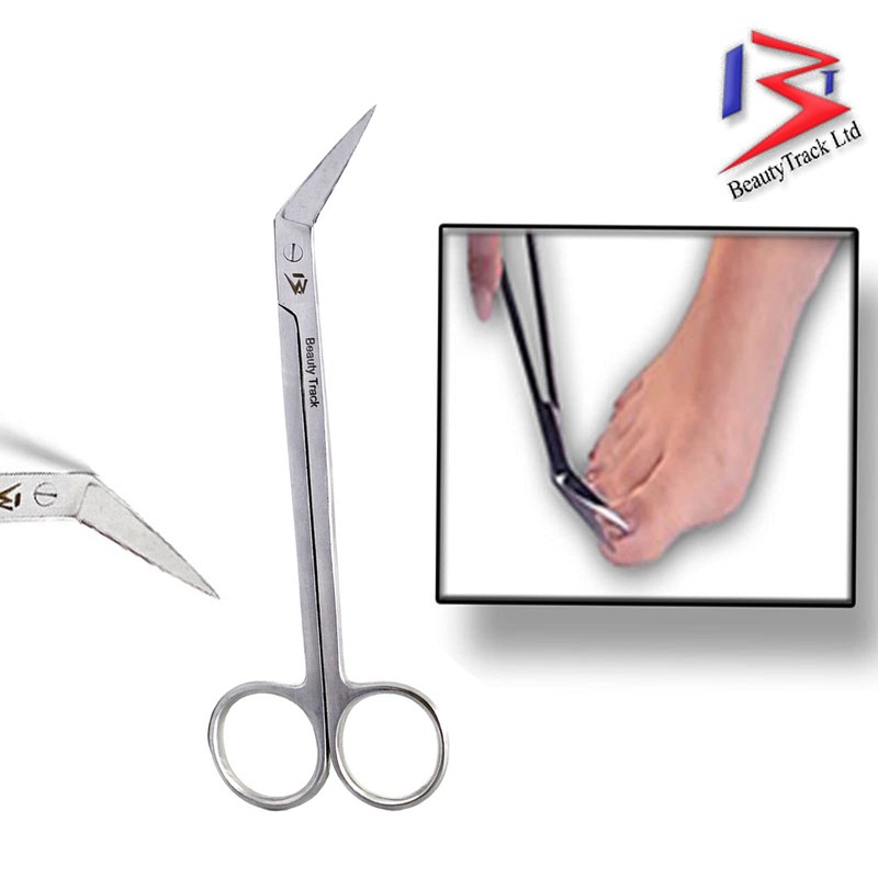 Extra Long Toe Nail Scissors Cutters Back Pain Chiropody Podiatry