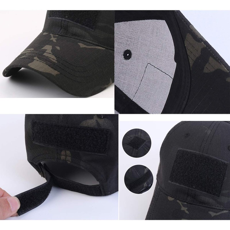 QMFIVE Outdoor Multicolour Sun Protection Chapeau Hat for Tactical Airsoft