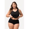 Ulla Popken Women Bodyforming Waist Briefs Satin Trim Shapewear Bodice