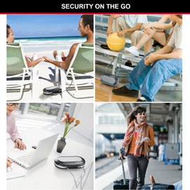 MASTER LOCK Mini Travel Safe with Cable - 5900EURD - Secure your belongings while traveling