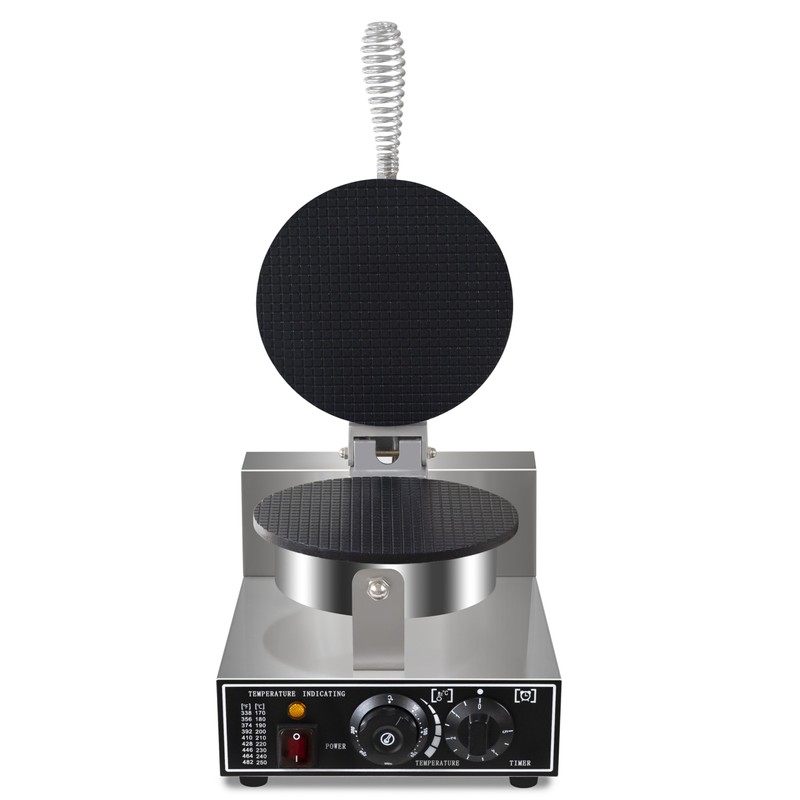 110V Electric Ice Cream Cone Maker 1300W Commercial Waffle Cone