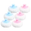 GARVALON Talco para Bebe 6 Borlas Suaves, Aplicador de Polvos