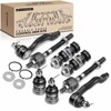 A-Premium Set of 8, Front Lower Ball Joint, Sway Bar