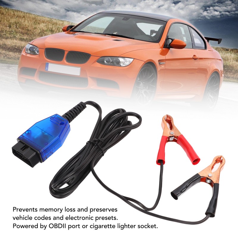 OBD2 Car Memory Data Saver Universal Vehicle Emergency Power Supply