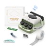 MakeID Q1 Label Printer, 300 dpi, Bluetooth Compatible, Smartphone Connection,