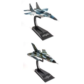 OPO 10 - Lot of 2 military aircraft 1/100: MIG 29 SMT Fulcrum fighter aircraft of the Russian Air Force + Tornado IDS Italy / CP02+03