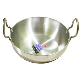 Sahishnu Online And Marketing Indian Kadai,Frying Pan,Aluminum Indian Kadai, Aluminum Kadai Size No. 13