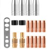 ULTECHNOVO 1set Electric Welding Accessories Kit for Torch Including Nozzle