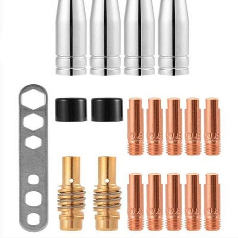 ULTECHNOVO 1set Electric Welding Accessories Kit for Torch Including Nozzle