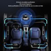 Car Air Fresheners with Solar Rotating Relieve Stress Purifie Odors