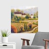 CANVAS ON DEMAND Tuscany Vineyard I Wall Decal, Italy Artwork