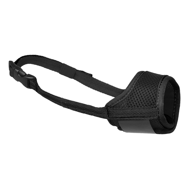 Dog Muzzle, Breathable Mesh Nylon Soft Muzzle Guard with Adjustable