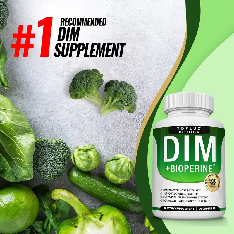 Toplux Dim Supplement 910mg Overall Health Support