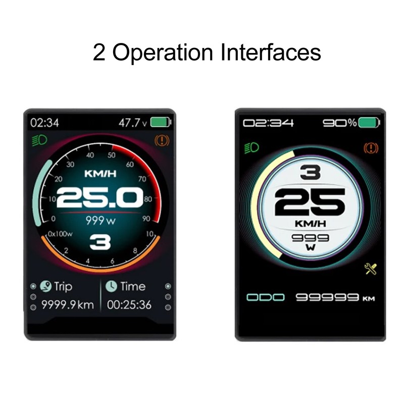 Electric Bike Display Electric Bicycle P860C Color LCD Display for