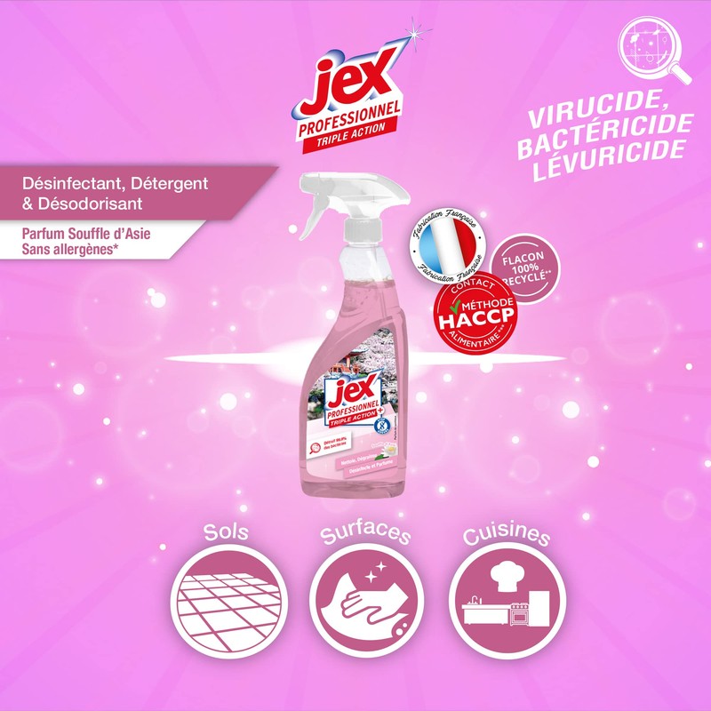 JEX Professionnel Triple Action Asia Souffle