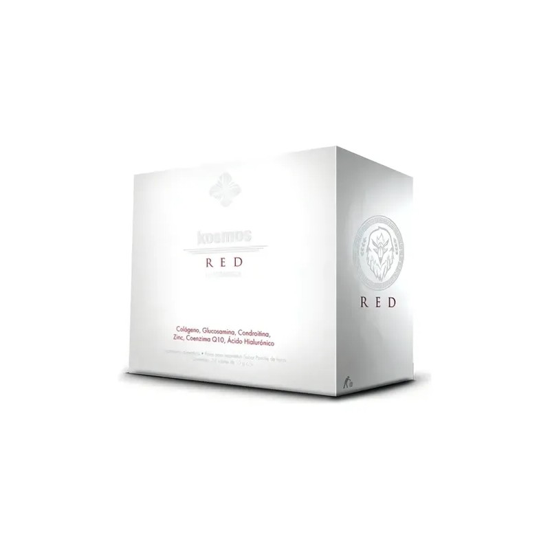Kosmos Red By Kromasol 24 practisobres, sabor ponche de frutas,