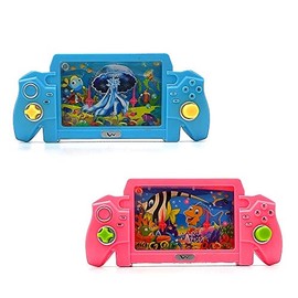 ICELAND Set of 2 Aqcua Games for Kids Joystick Shape Easy to Use (C6)