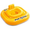 Intex Deluxe Baby Swimming Seat Yellow 79 x 79 cm