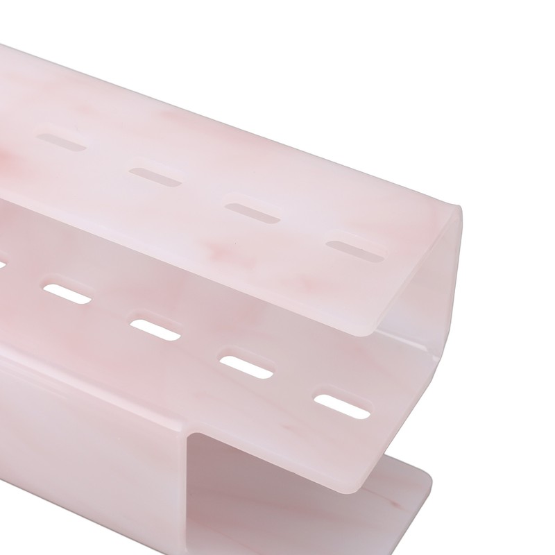 2Pcs Tweezers Organizer Rack 6 Holes and 8 Holes Plastic