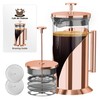 Cafe Du Chateau Stainless Steel French Press Coffee Maker 34