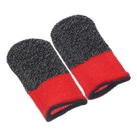 VILLFUL 2pcs Gaming Finger Sleeves Breathable Sweat Covers for Touchscreens Fit for Finger Ultra-thin Design for Enhanced Precision for Mobile Gaming and Everyday Use