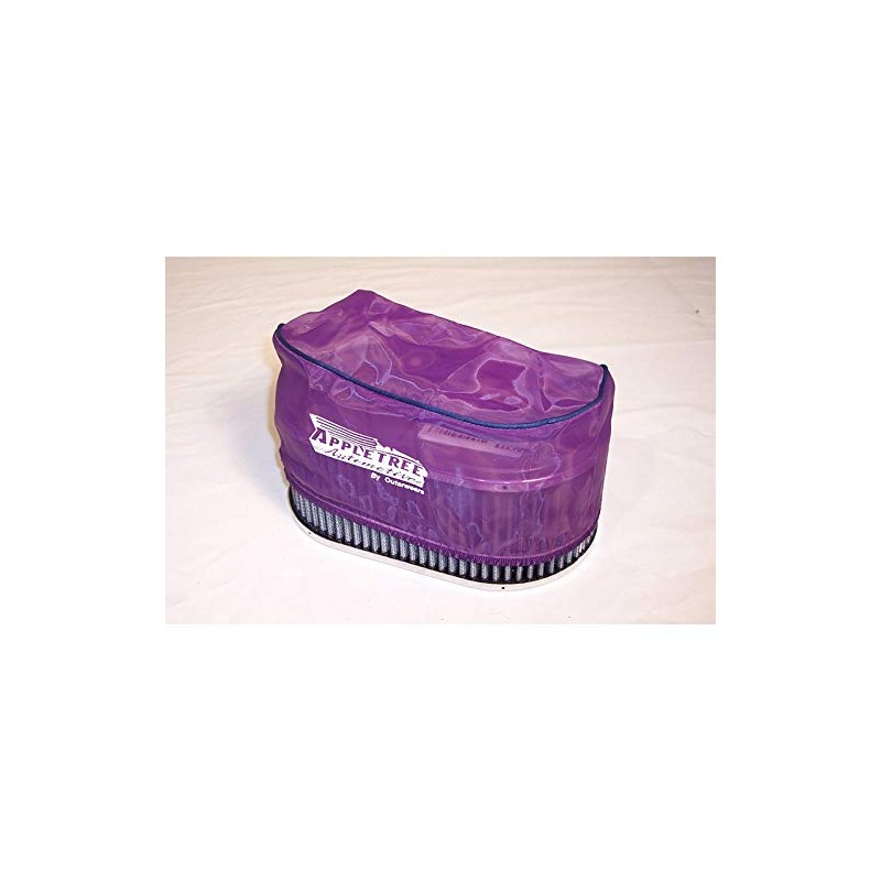 Outerwear Pre-Filter, 4.5 X 7 Oval, 3.5 Tall, Purple, Compatible