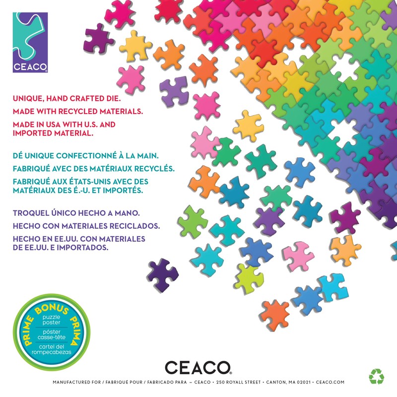 Ceaco -750 Piece Jigsaw Puzzle - Eduard - Textured -