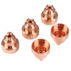 5pcs Plasma Shield Cup Cap for MAX65/85/105 Cutting Torch Consumables