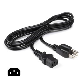 THE CIMPLE CO 10 Feet, Black - 3 Prong AC Power Cable for Computer, Medical, Server, & Desktop - C13 Power Supply Cord - NEMA 5-15P to C13 / IEC 320 - (3 Meter)