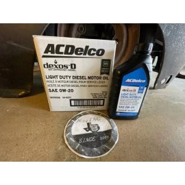 GM (1) 19370138 - OIL, ENG DIESEL DEXOS D 0W-20 ACDELCO 1Q Genuine - General Motors