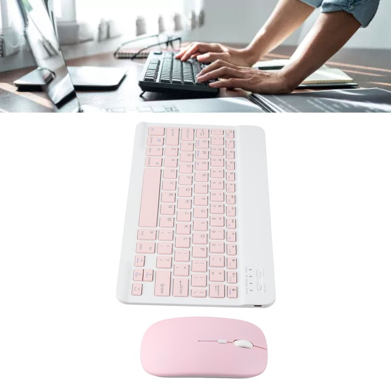 Keyboard and Mouse Combo Wireless Bluetooth Keyboard and Mouse Set
