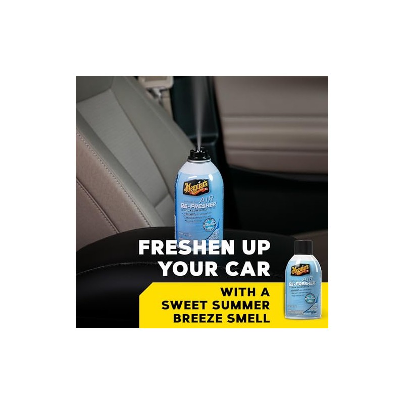 Meguiar's Whole Car Air Refresher - Summer Breeze Odor Eliminator