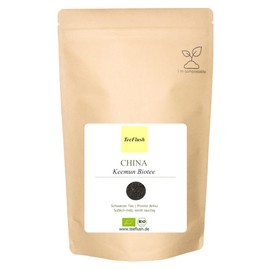 Keemun Tea Organic, Black Tea, 500 g, Loose Leaves, Harvest 2023, China - Anhui Province, Taste: Sweetish Mild, Slightly Smoky