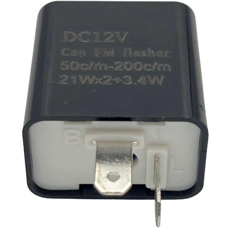 GRmkt Turn Signal Relay, High Flush Prevention, Motorcycle, DC 12