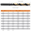 KENDO 29PC Drill Bit Set, 1/16"-1/2" Size 135° Tip HSS