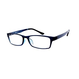 Fullwosing Myopia Glasses with Dioptres -0.50 to -6.00 Distance Glasses for Men and Women Black Blue, blue