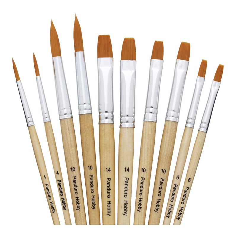Panduro Basic Allround 10 Brush Set