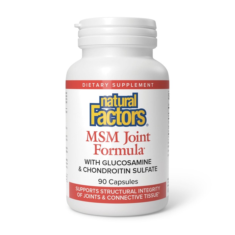 Natural Factors - MSM Joint Formula, Supports Joint Mobility and