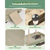 Pawfly Turtle Basking Dock with Ramp, Floating Reptile Platform for