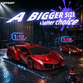 Transform 1:12 Scale RC Car Robot 2-in-1 Transforming Car Toys for Kids