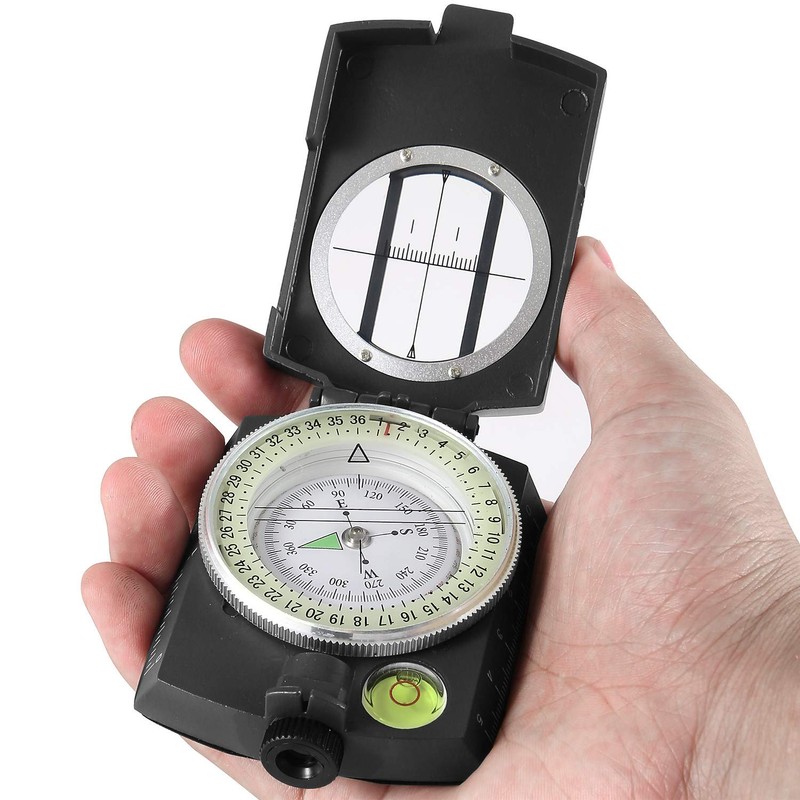 Eyeskey Tactical Survival Compass with Lanyard & Pouch | Waterproof