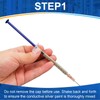 KINGTAIXI Nadhesive Paint Pen,0.7ml Conductive Silver Paste, Adhesive Paint Pen