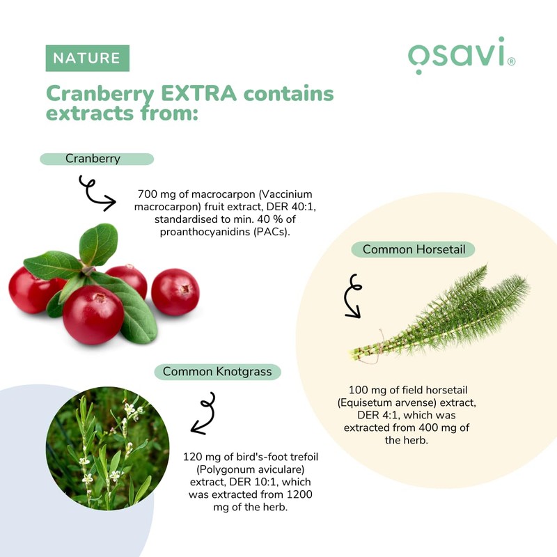 OSAVI Osavi Cranberry Extra - 30 Vegan caps