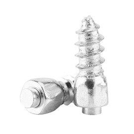 Tyre Snow Spikes Car Tyre Bolts Pack of 100 Metal 12 mm Non-Slip Tyre Bolts for Car, Snowmobile, Tractor, ATV, UTV, Motorcycle