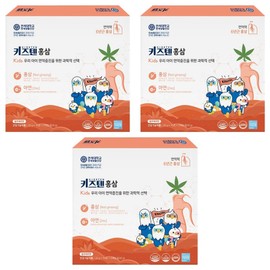Kids Ten Red Ginseng, 600g, 3 Pieces / 키즈텐 홍삼, 600g, 3개