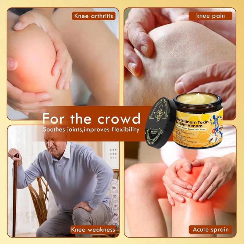 Crema De Huesos De Abeja Y Toxina Botulínica, 2 Unidades,